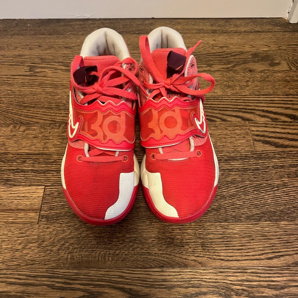 Boys size US 9 red Nikes